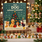 🎄Dog Advent Calendar 2025 - 24 Compartments