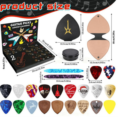 🎄 Guitar Pick Christmas Advent Calendar — 24 Days of Music, Memories & Magic