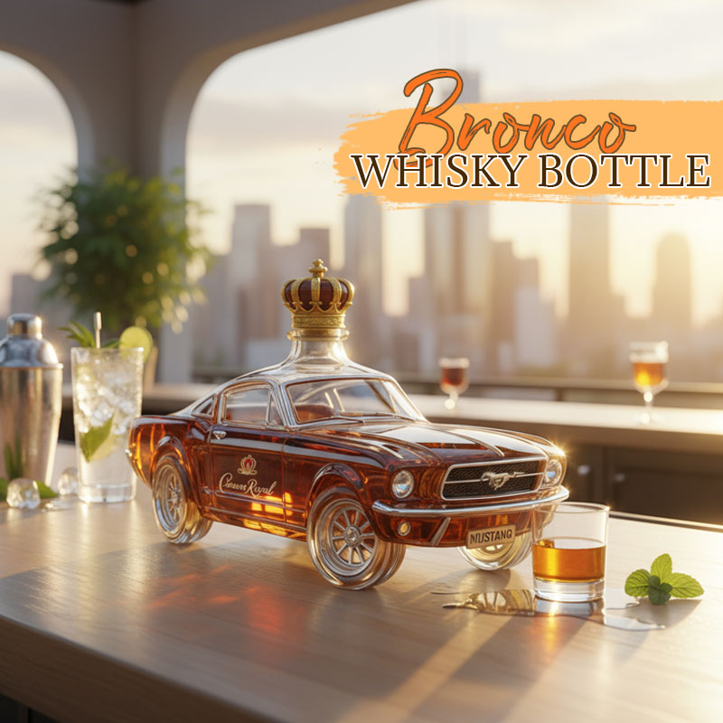Mustang Whiskyflasche