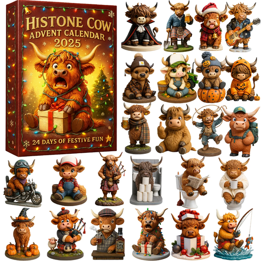 🎁Nice Christmas Gift🎅🐮Histone Cow Advent Calendar 2025