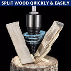 🔥WOOD LOG SPLITTER FIREWOOD DRILL BIT