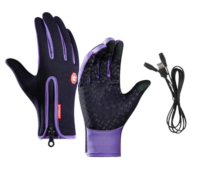 VL™ Outdoor Heated Gloves Windproof and Waterproof with Plus Velvet