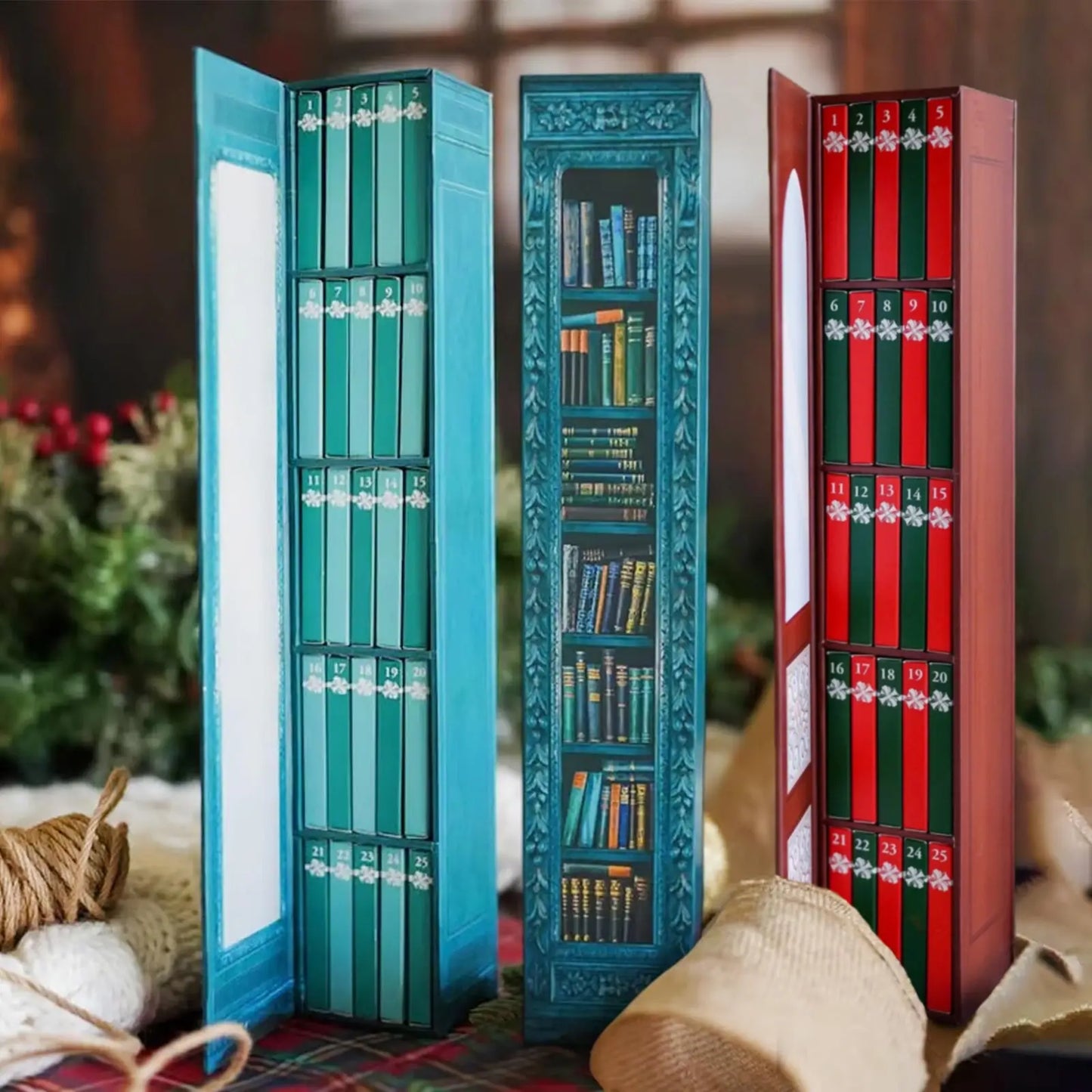 Christmas Gift 2025 - Mini Book Ornament Advent - Trending Gift For Season 2025 - Mini Book Ornament Advent