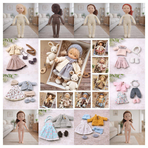👚Handmade Waldorf Doll🎀