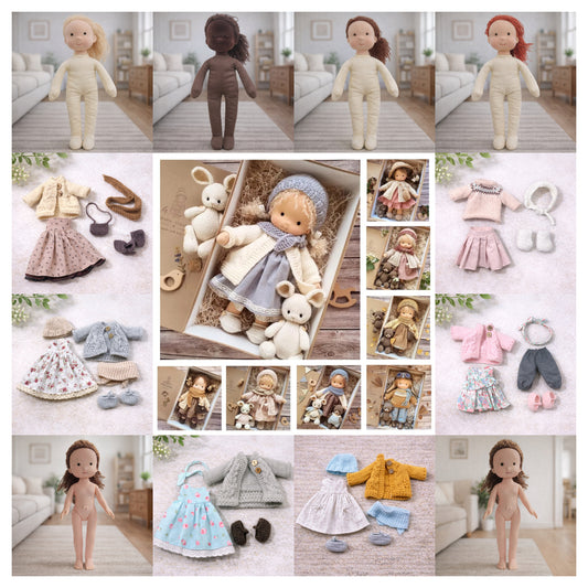 👚Handmade Waldorf Doll🎀