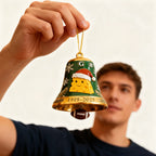 🔥LAST DAY 54% OFF Green Bay Packers 106th Anniversary Christmas Bell Ornament