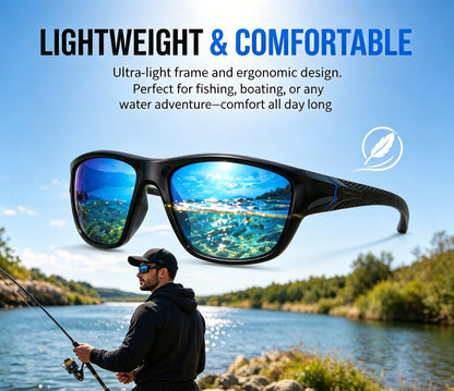 👓Polarized Sunglasses – Clear Vision, Safe Adventures