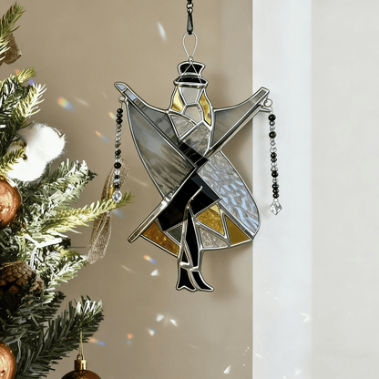 💃🤘 Handmade Stained Glass Spinner