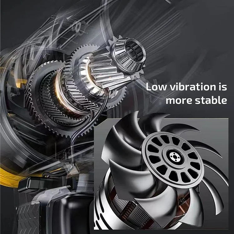 ⚡🔋 1050W Power + 60-Minute Run Time! Clean & Inflate in One Tool 🏡🚗