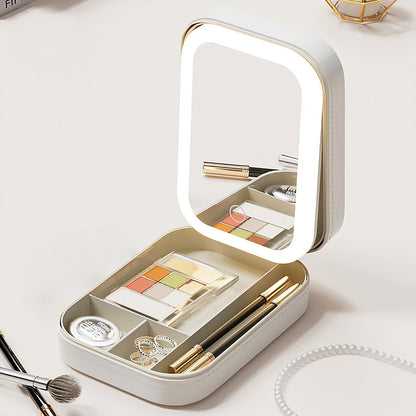 ✨ Portable Makeup Mirror – Perfect for On-the-Go Touch-ups! 💄💅
