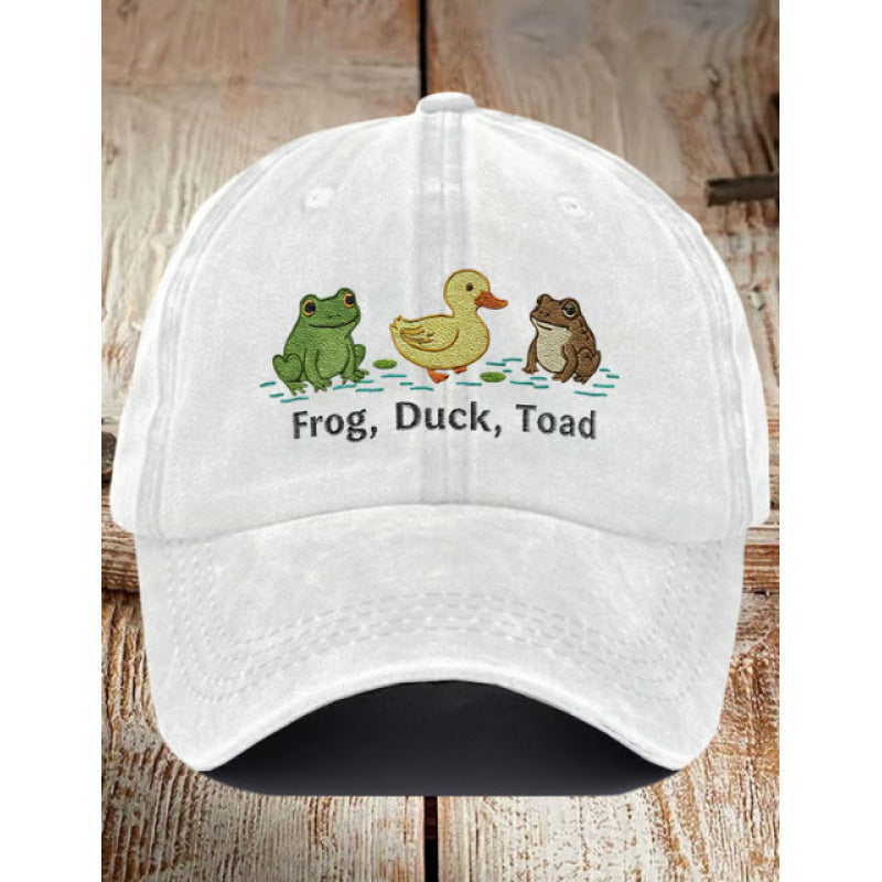 🗽Clumsy Frog Hat✨ (Breathable, Lightweight, Comfortable, Unisex)