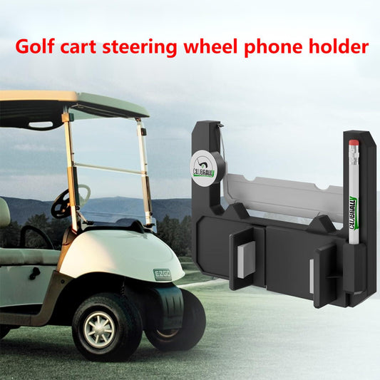 🔥Hot Sale 49% OFF - 🌟⛳ Golf cart steering wheel phone holder(✨Suitable for any phone model)