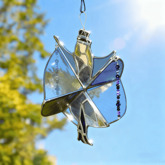 💃🤘 Handmade Stained Glass Spinner