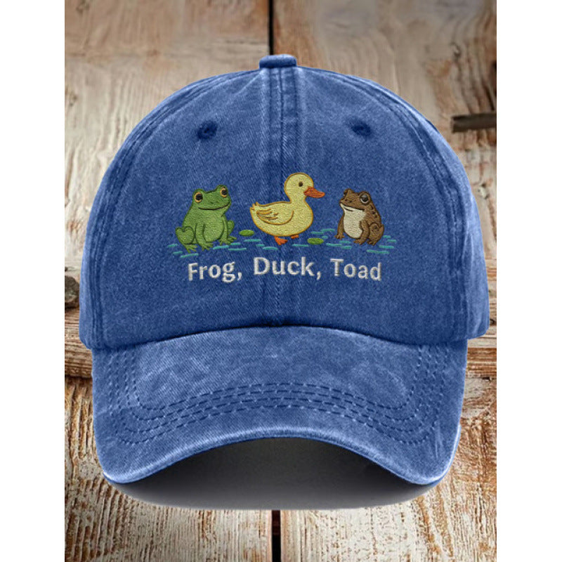 🗽Clumsy Frog Hat✨ (Breathable, Lightweight, Comfortable, Unisex)