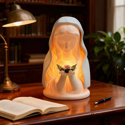 🔥Last day with a 49% discount - Night lamp with the prayer of the Virgin Mary