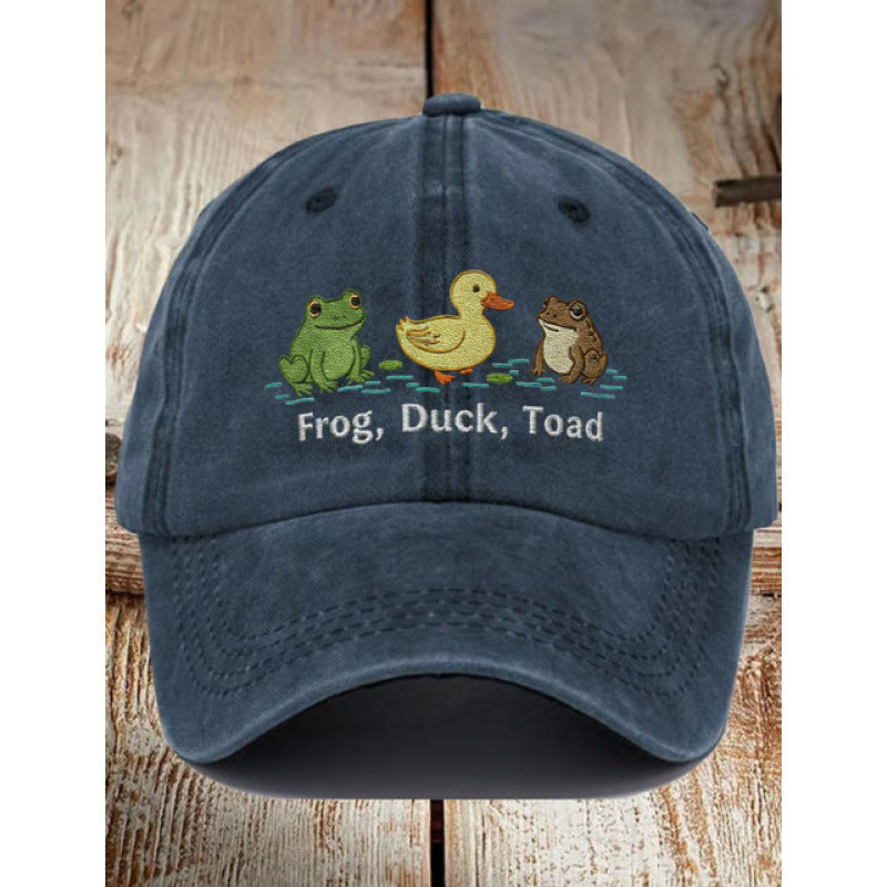 🗽Clumsy Frog Hat✨ (Breathable, Lightweight, Comfortable, Unisex)