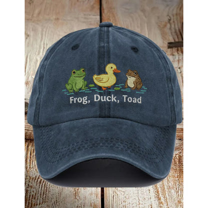 🗽Clumsy Frog Hat✨ (Breathable, Lightweight, Comfortable, Unisex)