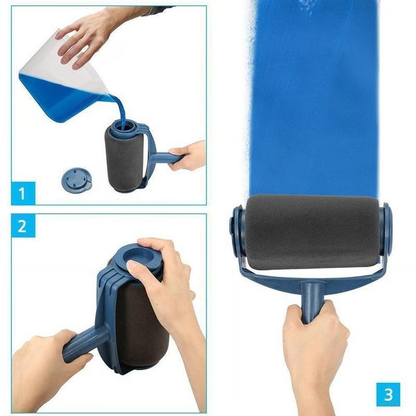 🔥BIG SALE - 36% OFF🔥🔥🧰Paint Roller Brush Painting Handle Tool