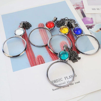 🎁Mother's Day Pre-Sale 49% OFF-💎Magnifying Glass Necklace gift