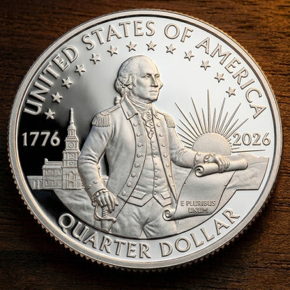 America 250th Anniversary Commemorative Coin — “Celebrating Freedom & Unity” 🇺🇸