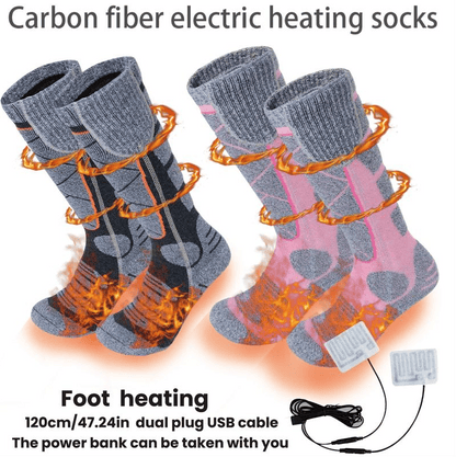 🎁Christmas Sale 50% OFF🎅Rechargeable Heated Socks for Men & Women