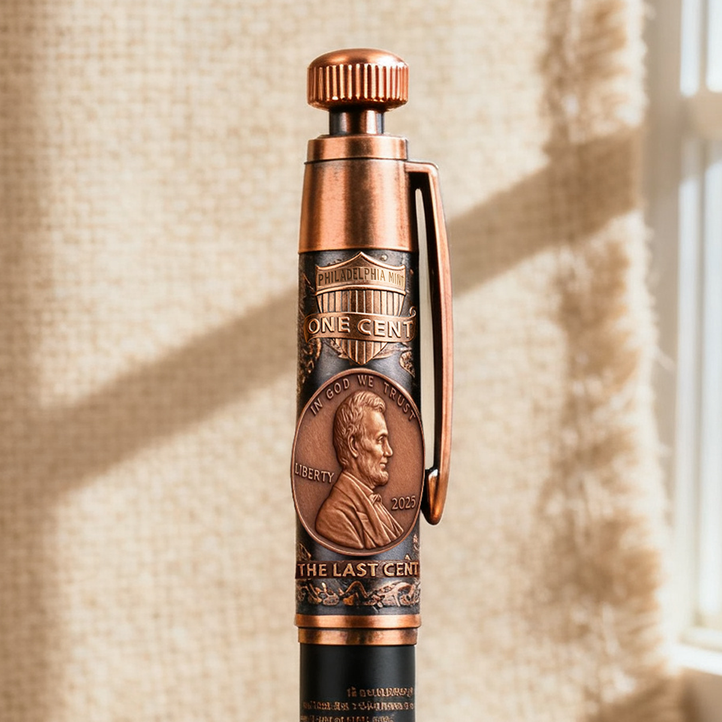 🏆Flash Sale 60% OFF -THE LAST CENT™ 2025 Commemorative Pen
