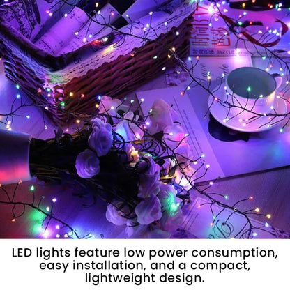 "LED Starlight Copper Wire Lights - Easily create a high-value ambiance!"