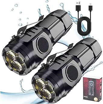 Three-Eyed Monster Mini Flash Super Power Flashlight