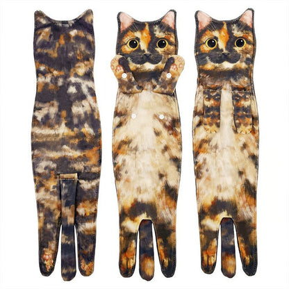Funny Cat Hand Towels - Pick Your Favorite Furry Friend Towel 🐱🐶