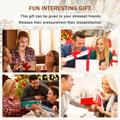 Fucks to Gift Glass Jar🎁Hilarious Gift for Friends & Colleagues (200pcs)