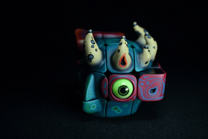 Artists Handmade Art Monster Sculpture Rubik's Cube Toys
