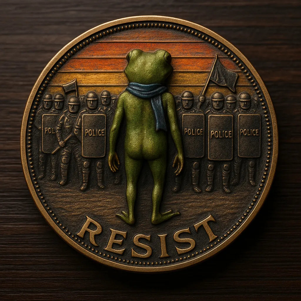 🔥Limited Edition🎁Portland Frog Coin