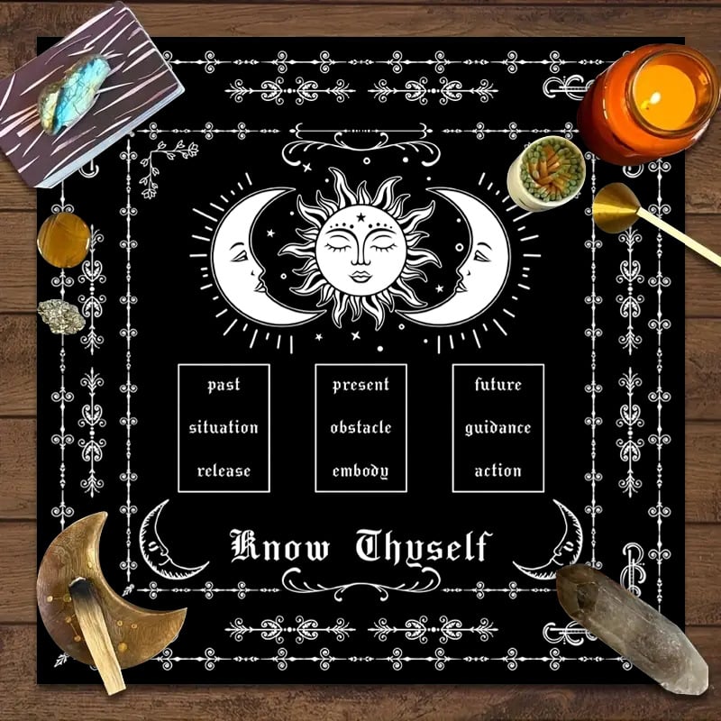 🔥Last Day 49% OFF - 🖤Horror Tarot Card Deck: Spooky, Stylish 78-Card Set 🎴👻