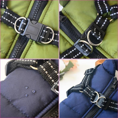 🔥Last Day Promotion 49% OFF - Waterproof Winter Jacket with Built-in Harness