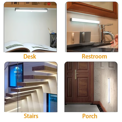 🔥Only $12.9 Last Day Promotion!💡- Punch-free Smart Sensor Magnetic Rechargeable LED Lights