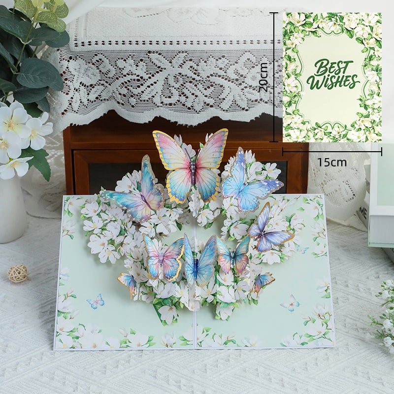 🏆35K+ SOLD! 🌼💌 Forever-Blooming 3D Flower Pop-Up Card– Personalized Love Message & Everlasting Bloom 🎁