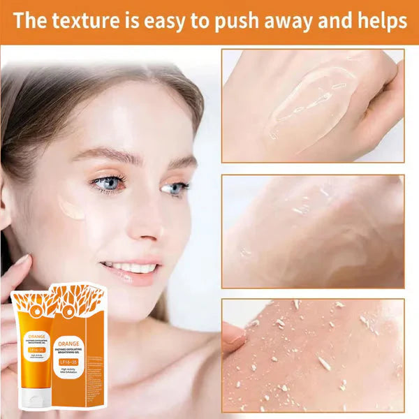 “Orange Enzyme Exfoliating Gel – Smooth, Bright & Fresh Skin in Minutes”
