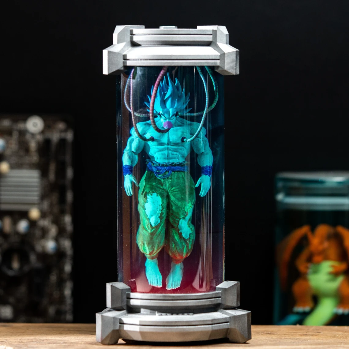 🔥LAST DAY 49% OFF -Dragon Ball Goku Diorama Anime Resin Lamp