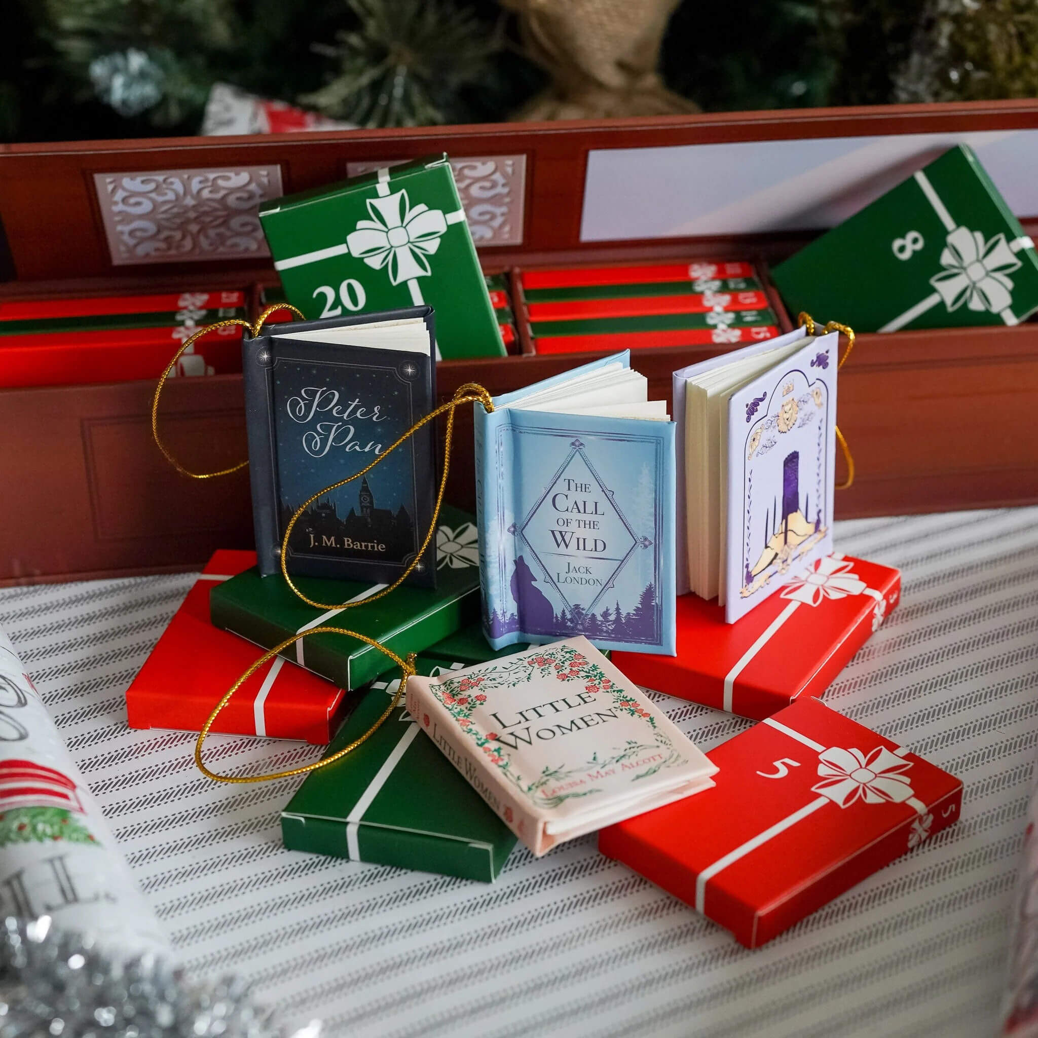 Christmas Gift 2025 - Mini Book Ornament Advent - Trending Gift For Season 2025 - Mini Book Ornament Advent