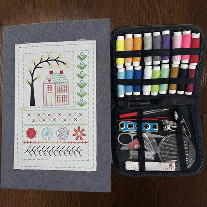 🔥 LAST DAY! 49% OFF Beginner-Friendly Embroidery Stitch Book + Threads Set 🎨🧵 Perfect DIY Crafting Kit – Learn, Create & Gift! 🎁✂️
