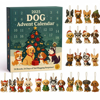 🎄Dog Advent Calendar 2025 - 24 Compartments