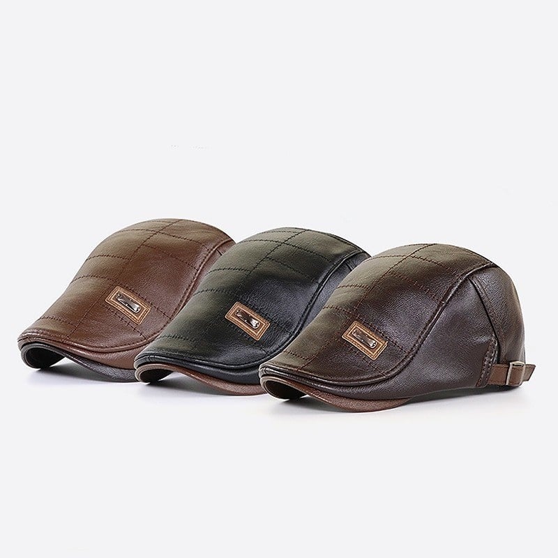 🎁2025 High Quality Trendy Leather Beret