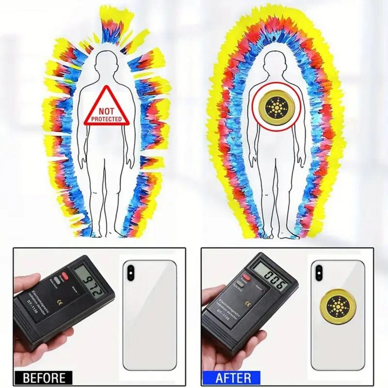 🔥Last 4 hours Sale: Save 49%-⭐EMF Protection Anti-Radiation Quantum Shield（6pcs）