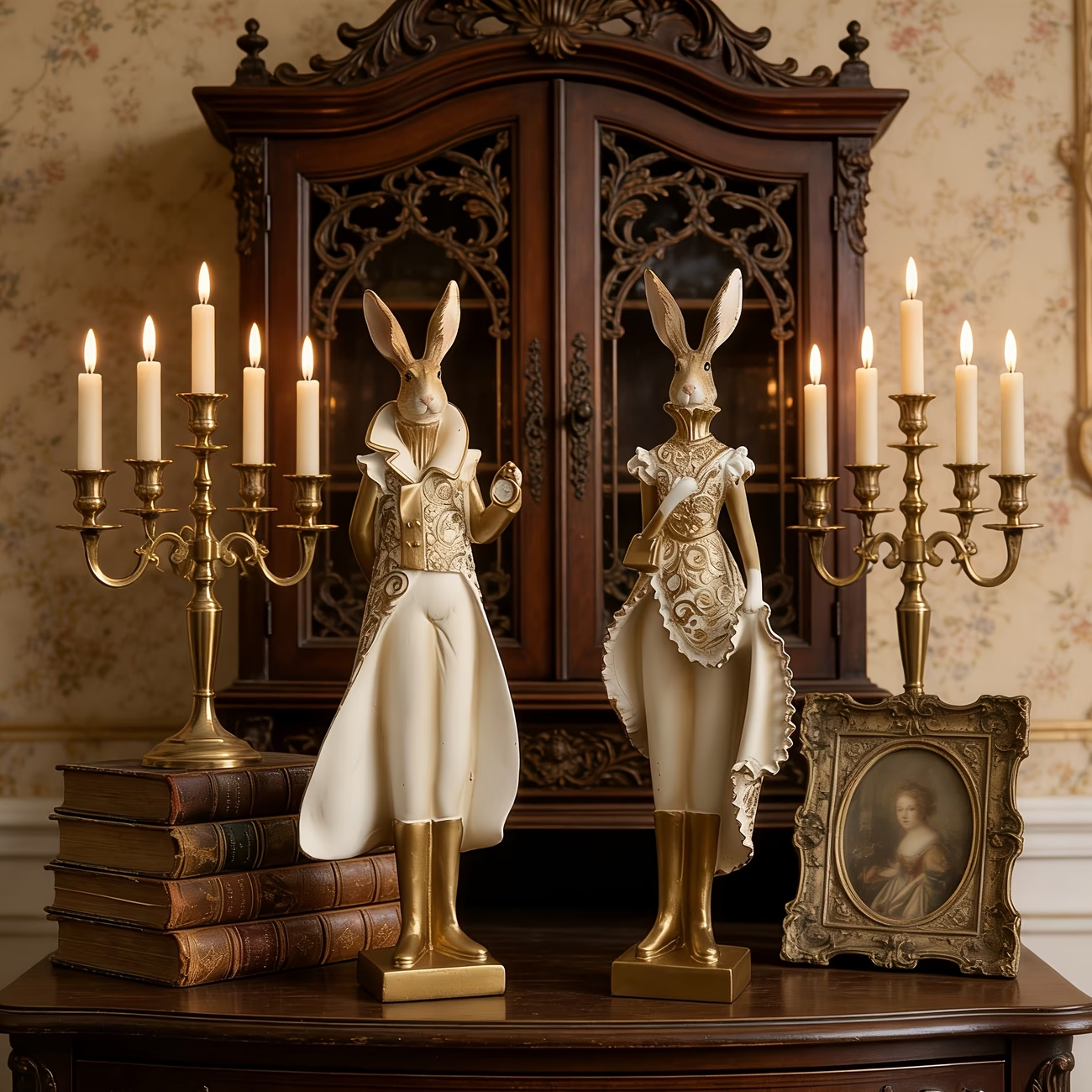 🔥Hot Sale 49% OFF🐰Regal Heirloom Rabbit Figurine