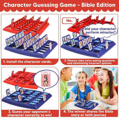 🔥LAST DAY 50% OFF✝️Guess Bible Who I Am Board Games for Kids