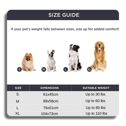 Self-Warming Cat & Dog Mat: Thermal Pet Bed Pad for Indoor/Outdoor Non-Slip & Extra Warm