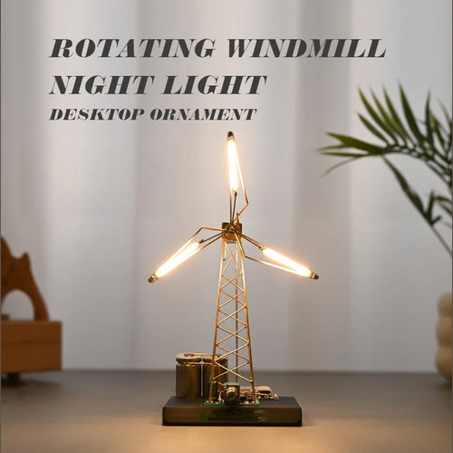 🏆 50K+ SOLD!🔥DIY Windmill Night Light