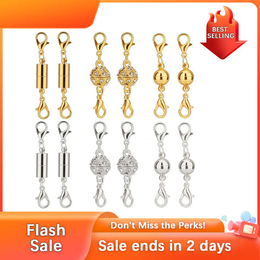 🏆 50K+ SOLD! Almost Gone-💥Magnetic Necklace Clasps and Closures,Best gifts