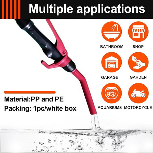 Cordless Fuel Transfer Pump Compatible with DeWalt 20V & Milwaukee 18V Batteries