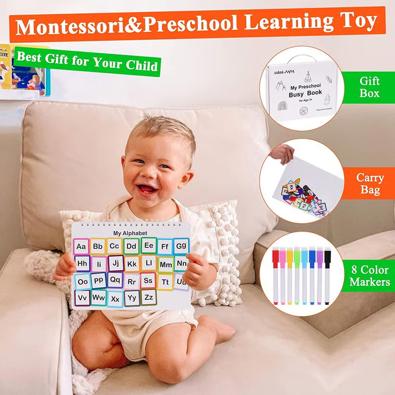 My Preschool Busy Book 📚 🎅 Best Gift for kids